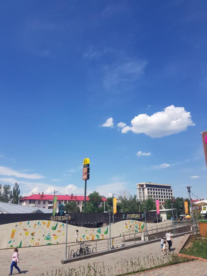 Отличная Квартира Со Всеми Удобствами. Almaty Eksteriør bilde